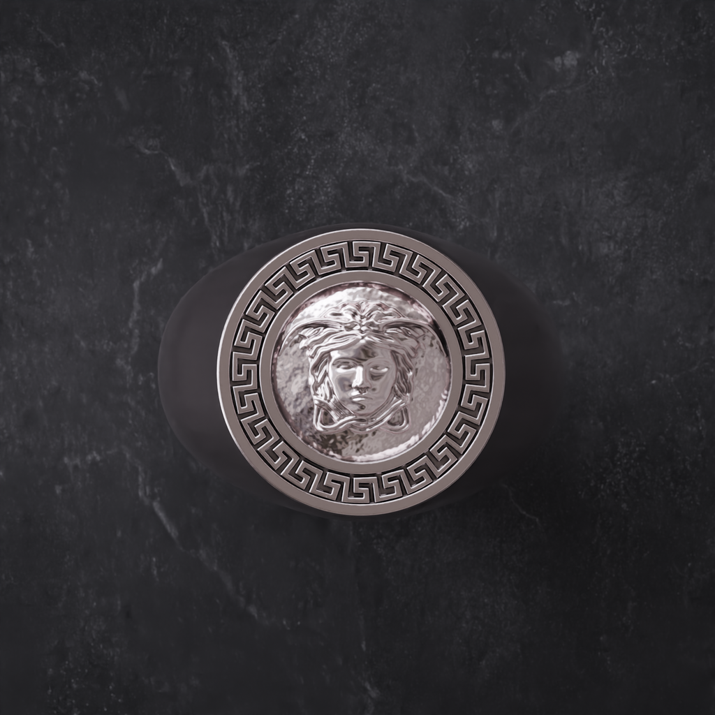 Anillo Medusa Plata