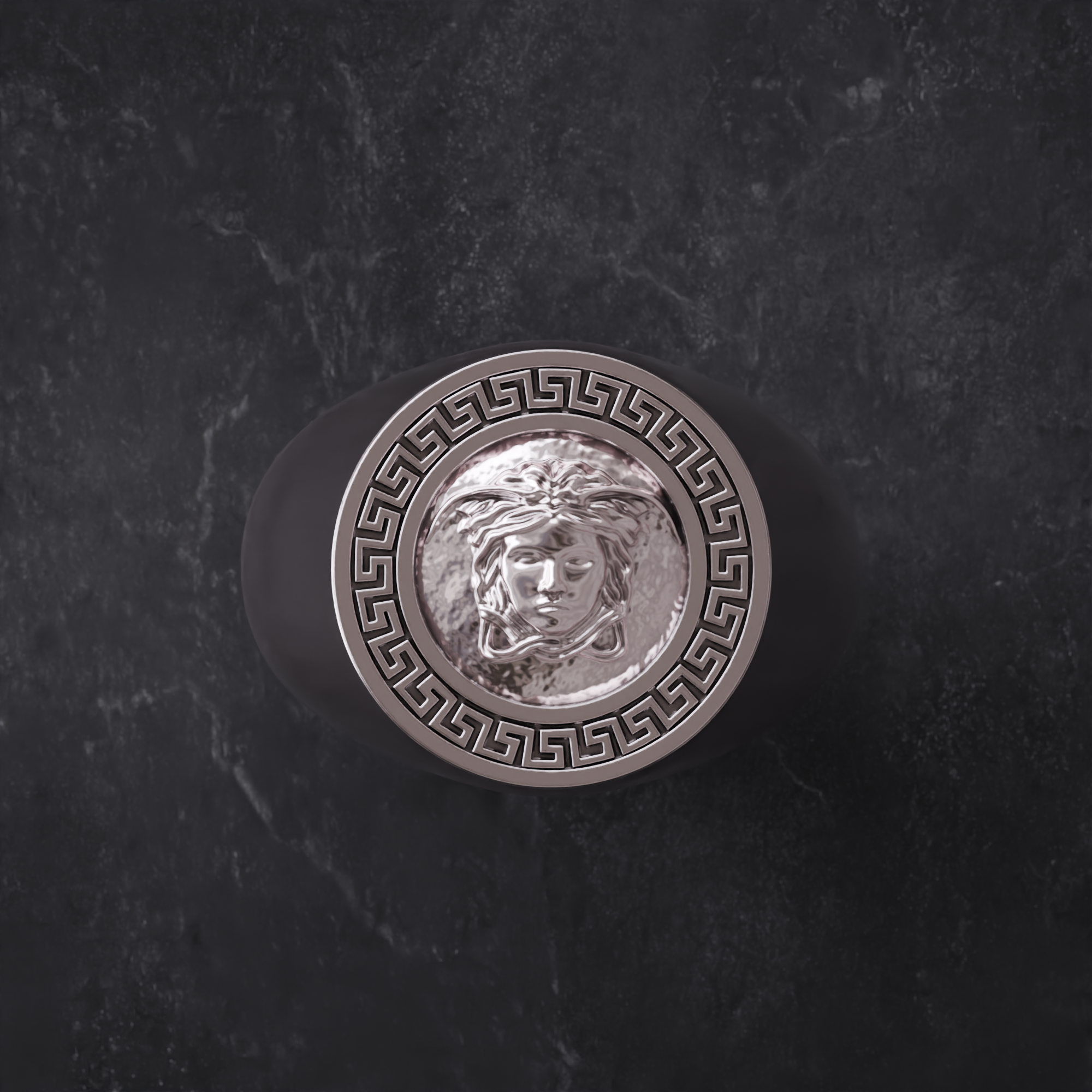 Anillo Medusa Plata