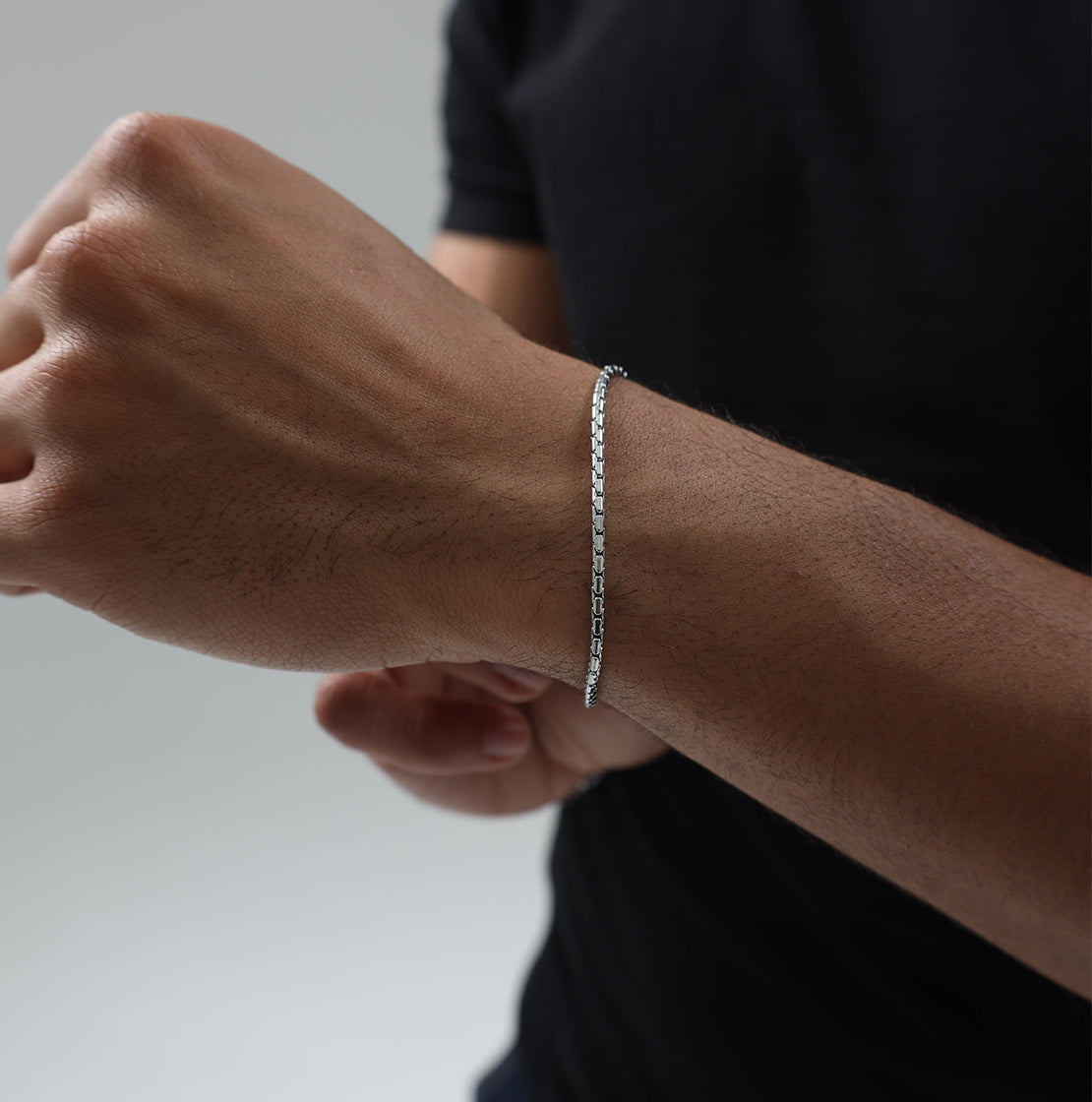 Bamboo Bracelet Plata