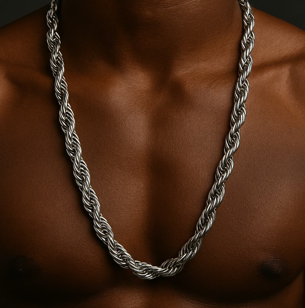 Raw Chain 10 mm Plata