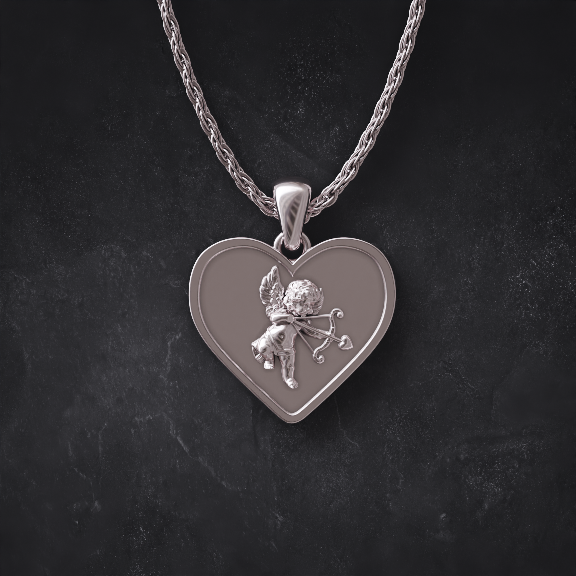 Cupido Heart Plata