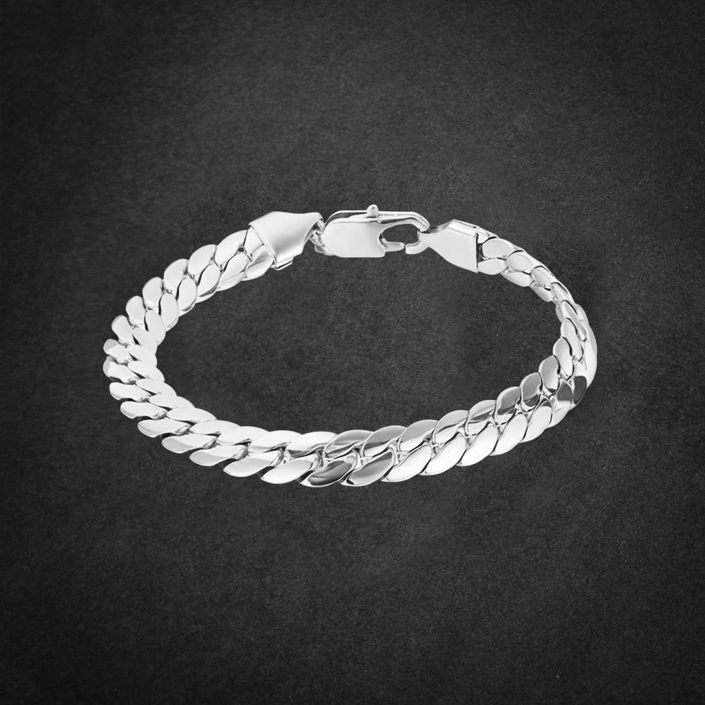 Pulsera Fly Cuban Plata