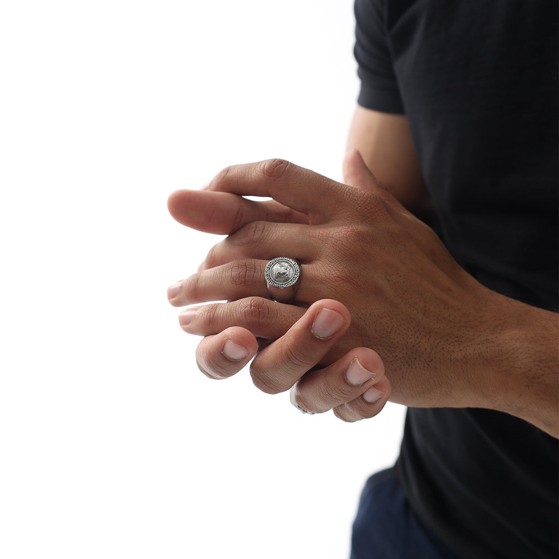 Anillo Medusa Plata
