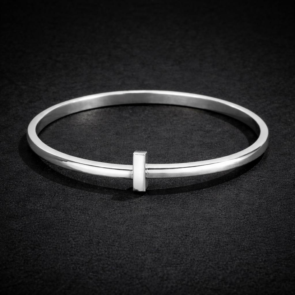 Pulsera Elegant Cross Plata