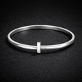 Pulsera Elegant Cross Plata