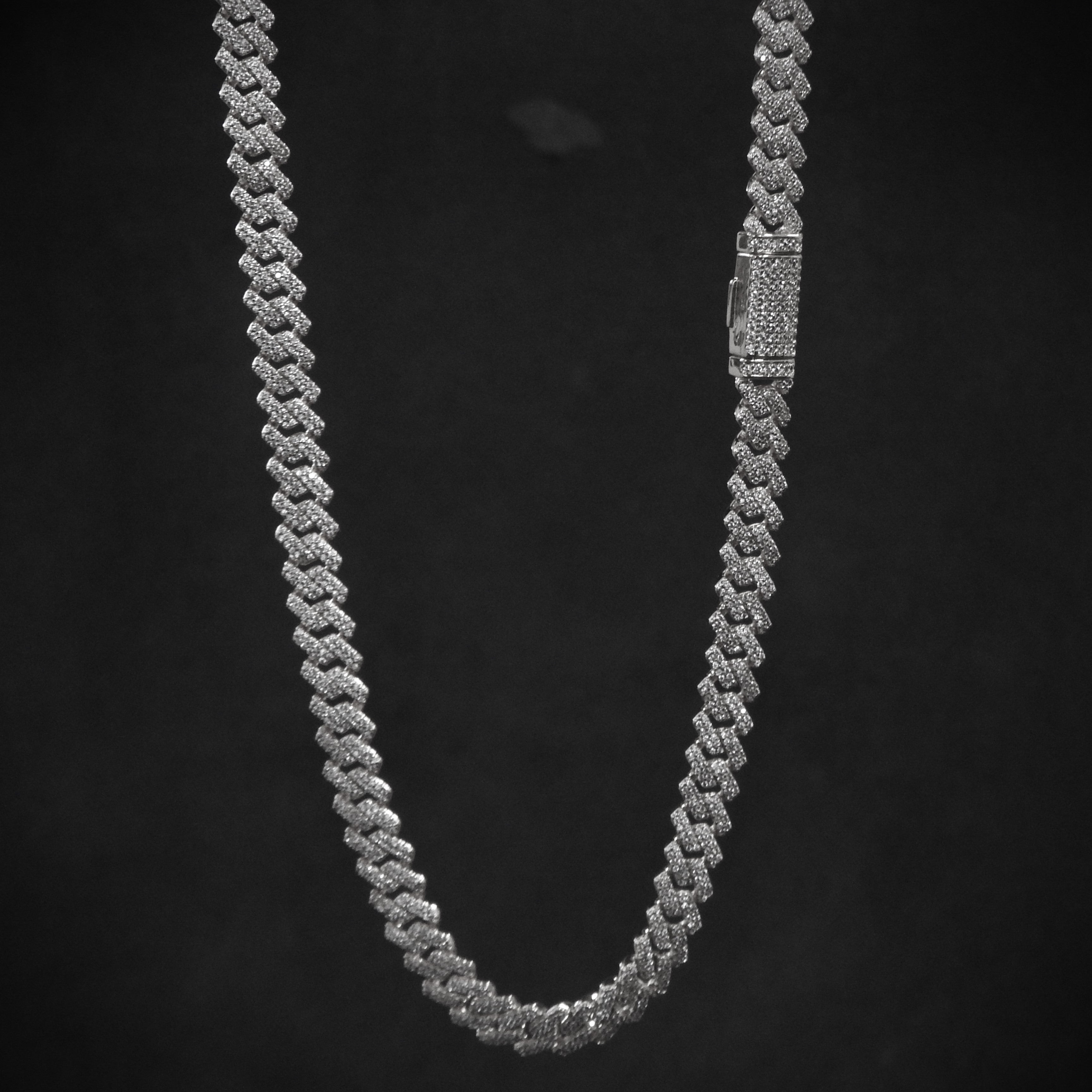 Frozen Cuban Chain Plata