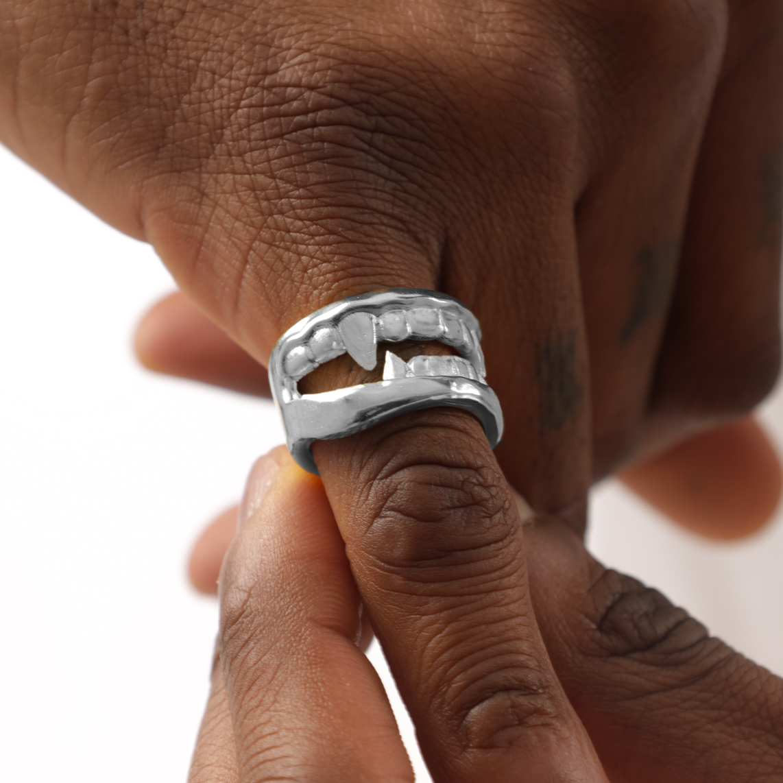 Bite Ring Plata