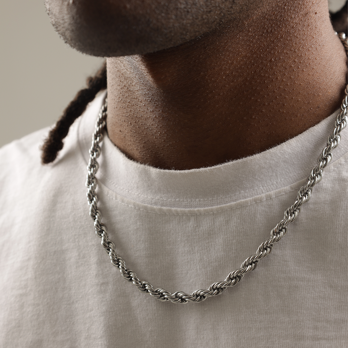 Raw Chain 6 mm Plata