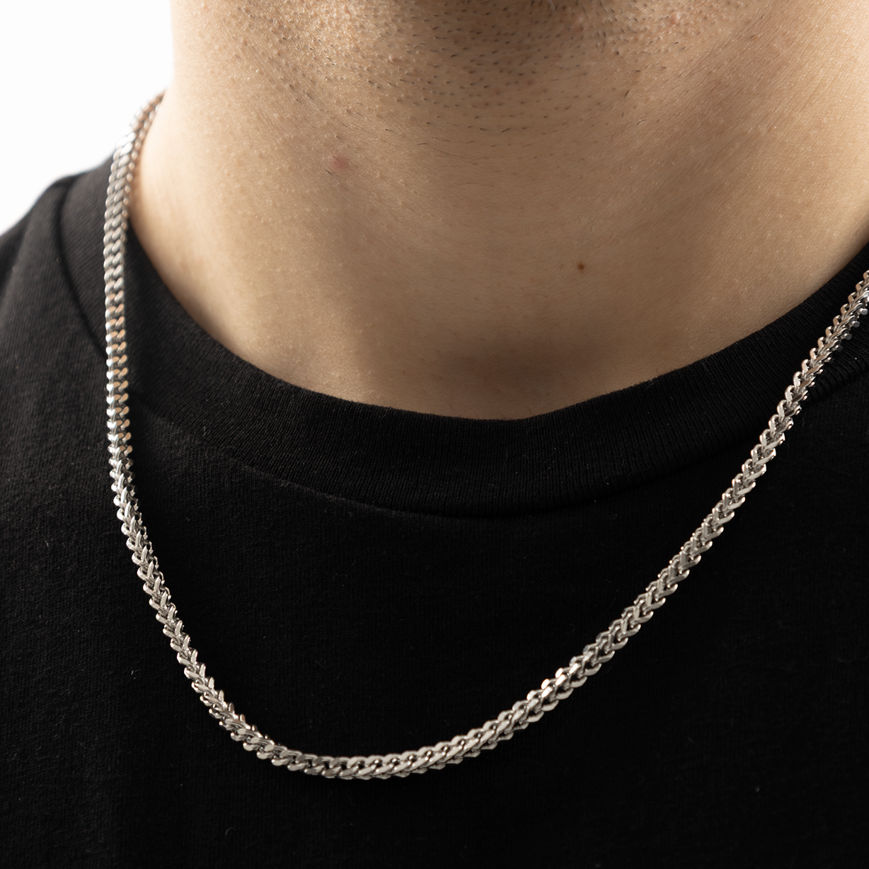 Slim Cuban 3,5 mm Plata
