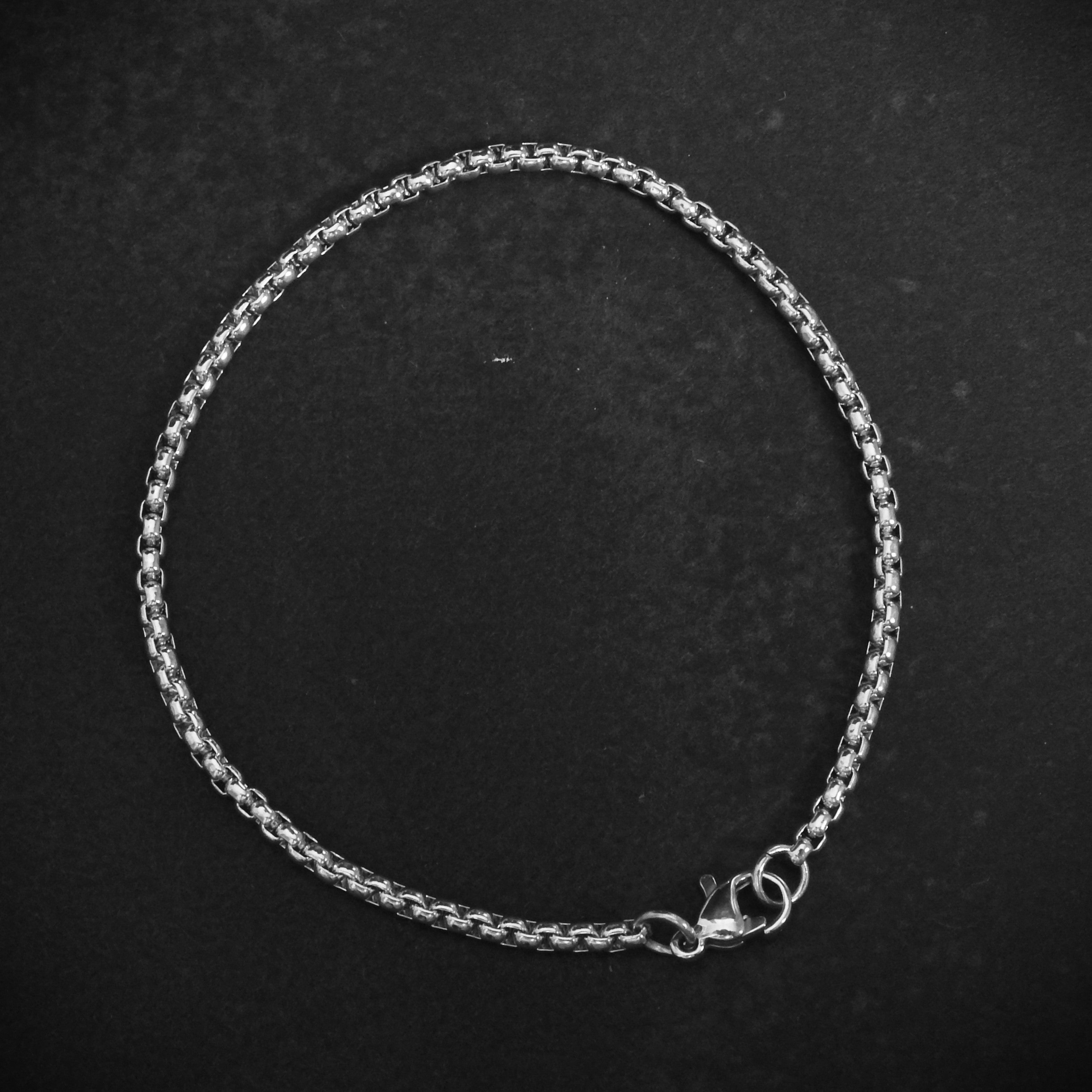 Box Bracelet Plata