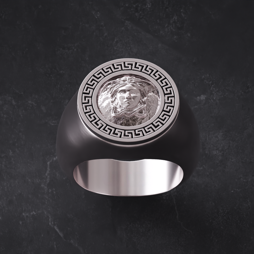 Anillo Medusa Plata
