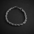 Royal Bracelet 6 mm Plata