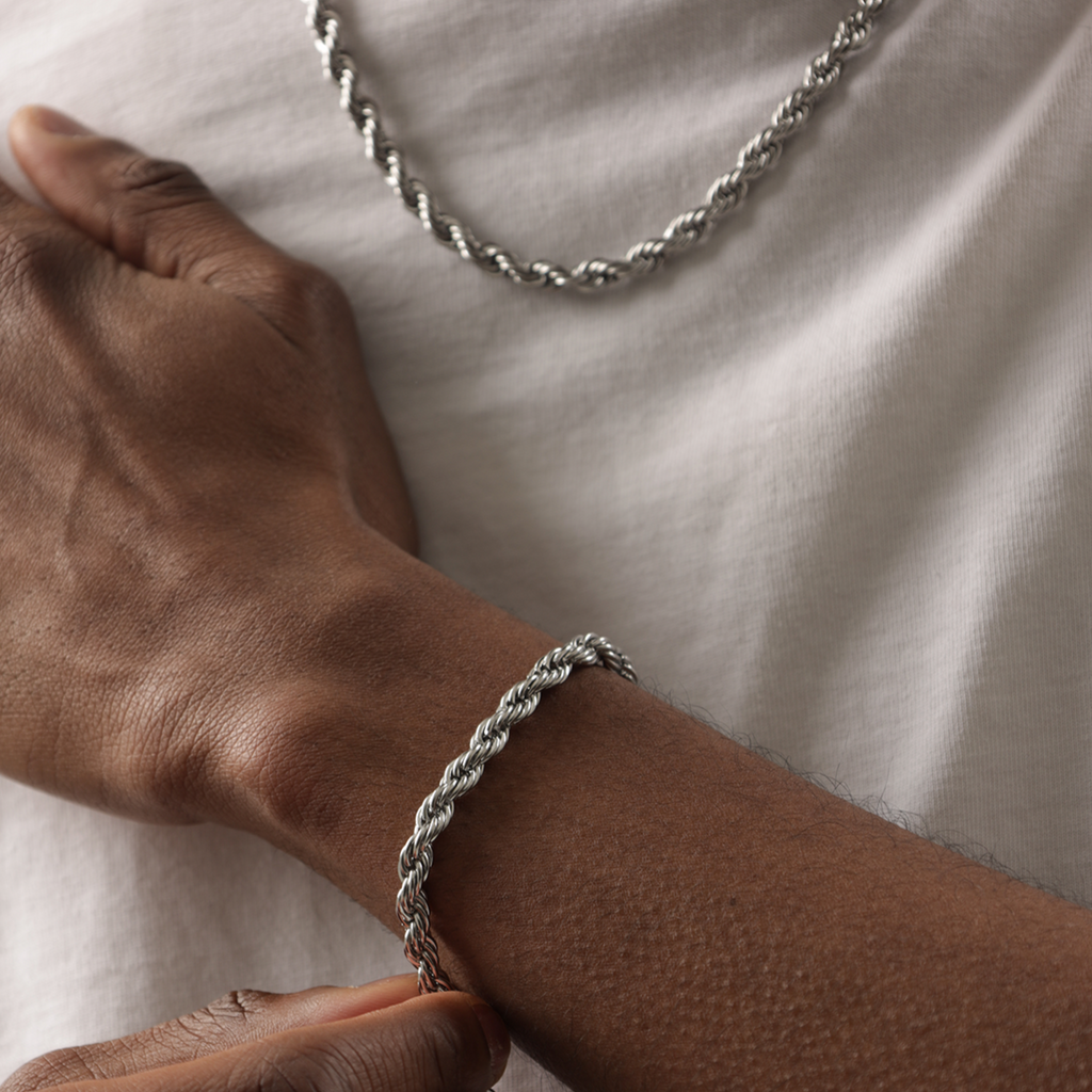 Royal Bracelet 6 mm Plata
